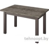 Кухонный стол Senira Кастусь 100-130x60 (бетон/венге)
