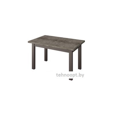 Кухонный стол Senira Кастусь 100-130x60 (бетон/венге)