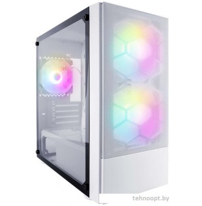 Корпус 1stPlayer Firebase X4-M-WH-2F1P-W-1F1-W