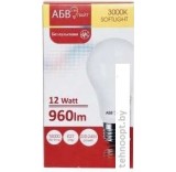 Светодиодная лампочка АБВ Led лайт A60 12W E27 3000К