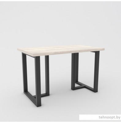 Кухонный стол Hype Mebel Триног 110x70 (черный/древесина белая)