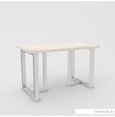 Кухонный стол Hype Mebel Триног 125x75 (белый/древесина белая)