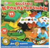 Настольная игра Умные игры Веселые крокодильчики 2002K346-R