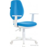 Компьютерное кресло Brabix Fancy MG-201W 532411 (белый/голубой)