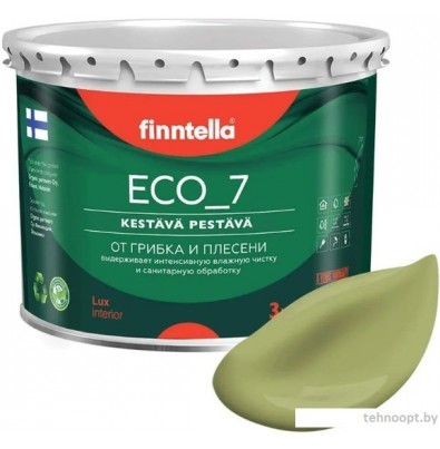 Краска Finntella Eco 7 Metsa F-09-2-3-FL032 2.7 л (зеленый)