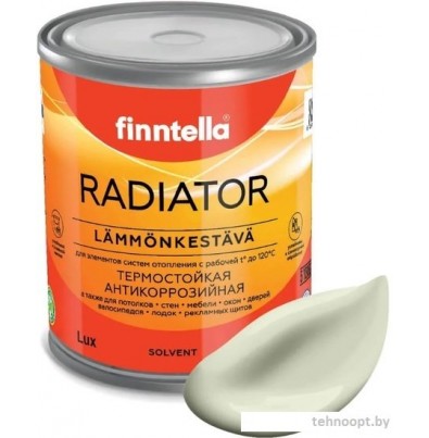 Краска Finntella Radiator Lootus F-19-1-1-FL122 0.9 л (пастельно зеленовато-желт)