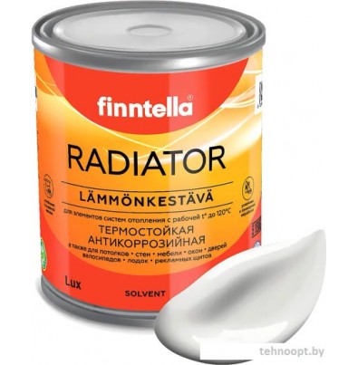 Краска Finntella Radiator Pilvi F-19-1-1-FL050 0.9 л (темно-белый)