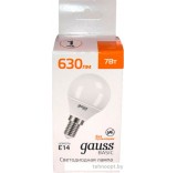 Светодиодная лампочка Gauss LED-M G45 7W 630lm 3000K E14 10501172