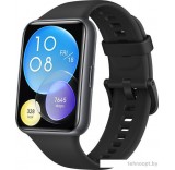 Умные часы Huawei Watch FIT 2 Active междунароная версия (полночный черный)
