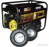 Бензиновый генератор Huter DY6500LX с колесами