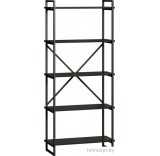 Стеллаж LoftyHome Мальборк 80 1251823 (венге)