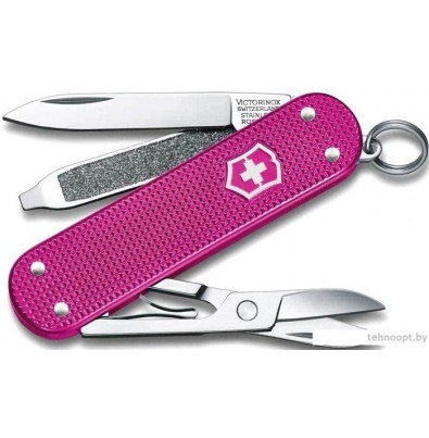 Нож-брелок Victorinox Classic Flamingo Party 0.6221.251G (пурпурный)