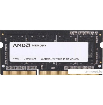 AMD 8ГБ DDR3 SODIMM 1600МГц R538G1601S2S-U