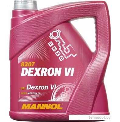 Трансмиссионное масло Mannol ATF Dexron VI 4л