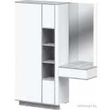 Стенка Интерлиния Quartz QZ-ШК4 комбинированный (белый платинум/бетон)