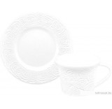 Чашка с блюдцем Elan Gallery Розы 540431