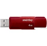 USB Flash SmartBuy Clue 4GB (бордовый)