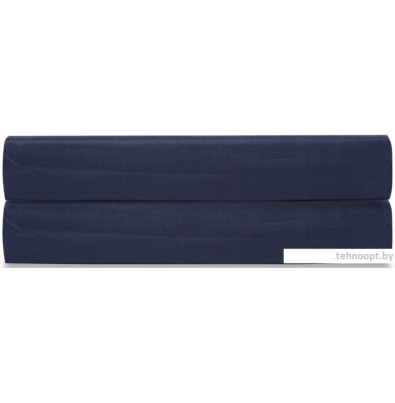 Постельное белье Tkano Essential на резинке TK19-FS0021 (темно-синий)