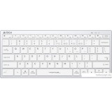 Клавиатура A4Tech Fstyler FBX51C (серебристый/белый)