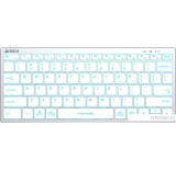 Клавиатура A4Tech Fstyler FX61 (серебристый/белый)