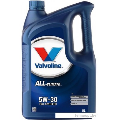 Моторное масло Valvoline All-Climate C2/C3 5W-30 5л