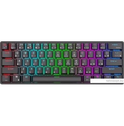 Клавиатура Royal Kludge RK61 RGB (черный, RK Brown)