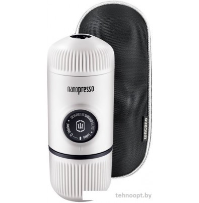 Ручная кофеварка WACACO Nanopresso Chill White + Case