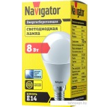Светодиодная лампочка Navigator NLLB-G45-8-230-6.5K-E14