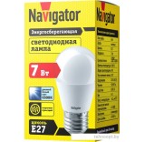 Светодиодная лампочка Navigator NLLB-G45-7-230-6.5K-E27