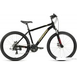 Велосипед Forward Hardi 27.5 X D 2022 (черный/желтый)