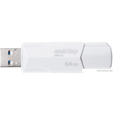 USB Flash SmartBuy Clue 64GB (белый)