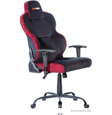 Кресло VMM Game Unit Velour Upgrade XD-A-VRBKRD-B23 (черный/красный)