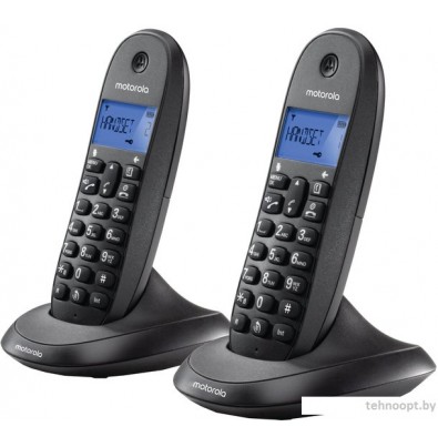 Радиотелефон Motorola C1002LB+ (черный)