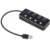 USB-хаб Gembird UHB-U3P4P-01