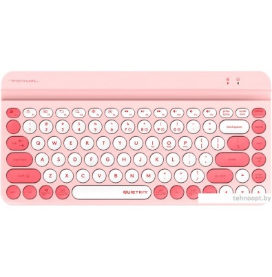 Клавиатура A4Tech Fstyler FBK30 (малина)