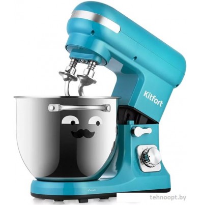 Планетарный миксер Kitfort KT-3416-2 (темно-бирюзовый)