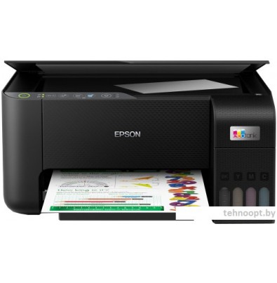 МФУ Epson EcoTank L3251 (ресурс стартовых контейнеров 8100/6500, контейнер 103)
