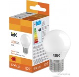 Светодиодная лампочка IEK LED Globe G45 400lm 3000K E27