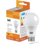 Светодиодная лампочка IEK LED Bulb A60 710lm 3000K E27