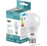 Светодиодная лампочка IEK LED Bulb A60 710lm 4000K E27