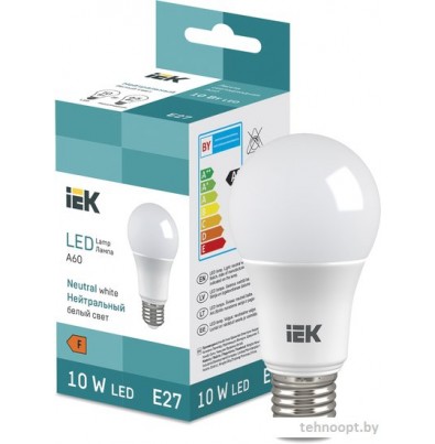 Светодиодная лампочка IEK LED Bulb A60 950lm 4000K E27