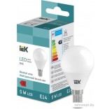 Светодиодная лампочка IEK LED Globe G45 400lm 4000K E14