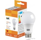 Светодиодная лампочка IEK LED Bulb A60 510lm 3000K E27