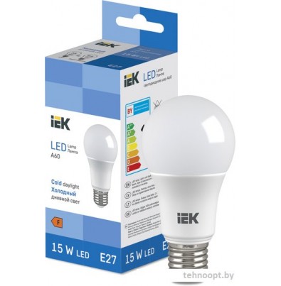 Светодиодная лампочка IEK LED Bulb A60 1500lm 6500K E27