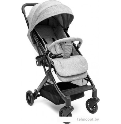 Коляска прогулочная «книга» Amarobaby Voyager (серый)