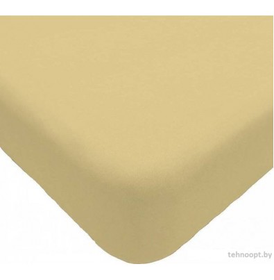 Постельное белье Luxsonia Трикотаж 200x200 Мр0010-22 (кремовый)