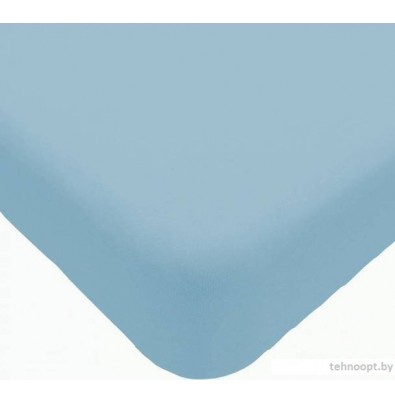 Постельное белье Luxsonia Трикотаж 60x120 Мр0010-8 (голубой)