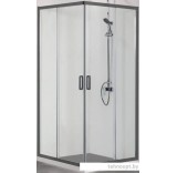 Душевой уголок Aquatek AQ ARI KV 10020BL 100x100 (черный/прозрачное стекло)