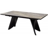 Кухонный стол M-City Ivar 180 Marbles KL-80 626M04533 (серый мрамор/керамика)