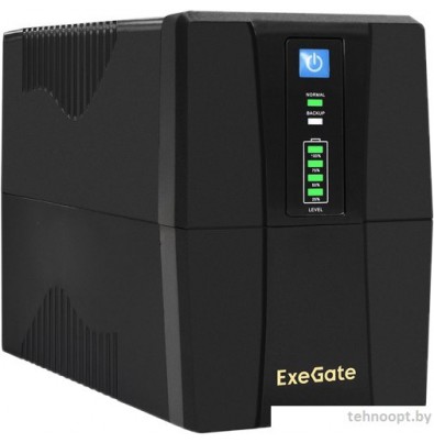 Источник бесперебойного питания ExeGate SpecialPro UNB-600.LED.AVR.4C13.RJ.USB EX292763RUS